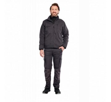 PANTALON TRAVAIL TYPHON ELASTHANNE HYGROVET GENOUX - PBV